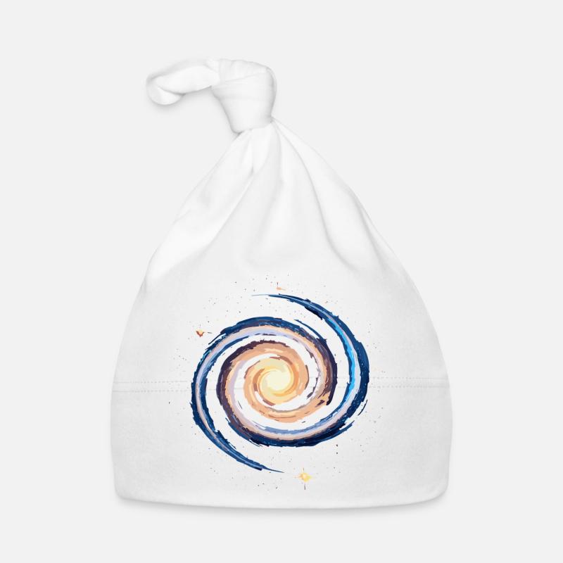 Nerdy forever - Nerdy Galaxy Baby Bio-Mütze