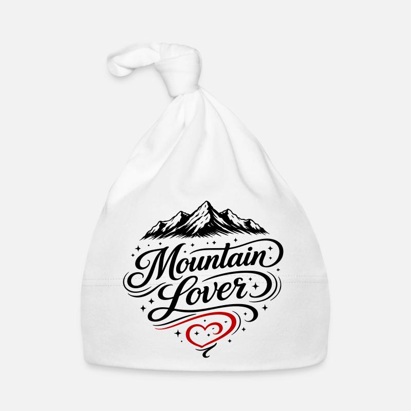 Mountain Lover Organic Baby Cap