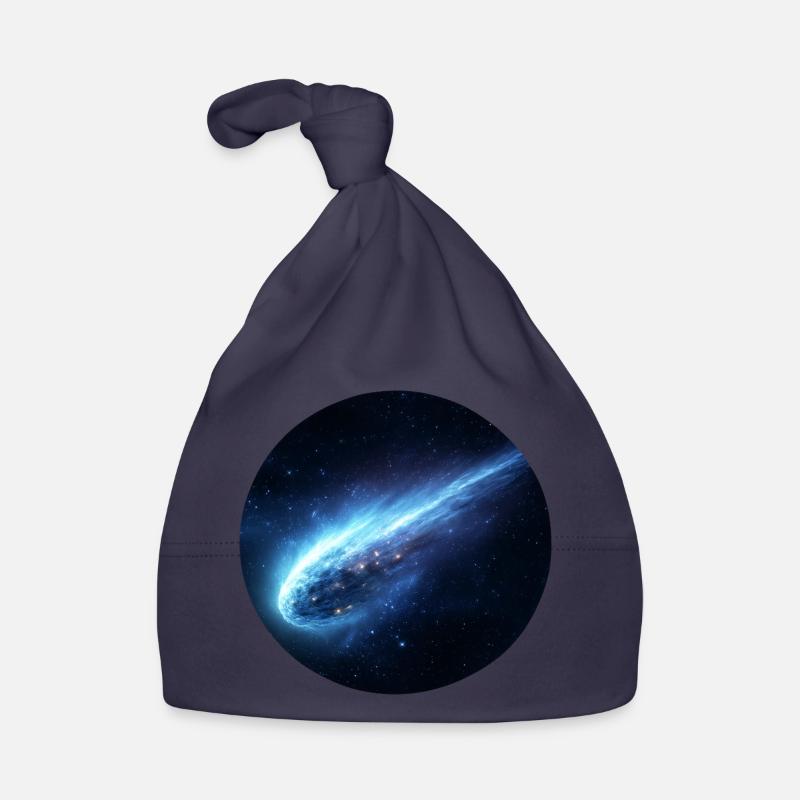 Astronomie Comète Spatiale Queue en Ligne Bonnet bio Bébé