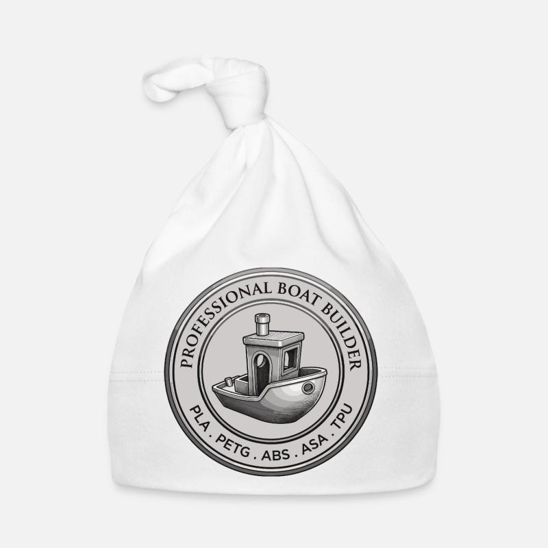 Constructeur professionnel de bateaux – Emblème d’impression 3D Bonnet bio Bébé