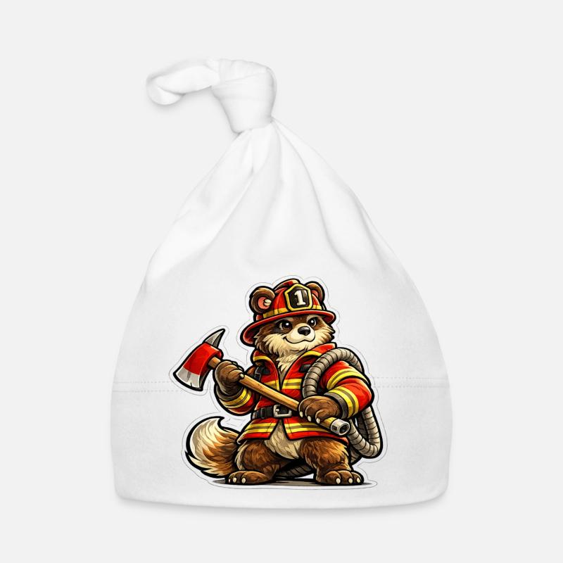 Brigade des pompiers de Bär Bonnet bio Bébé