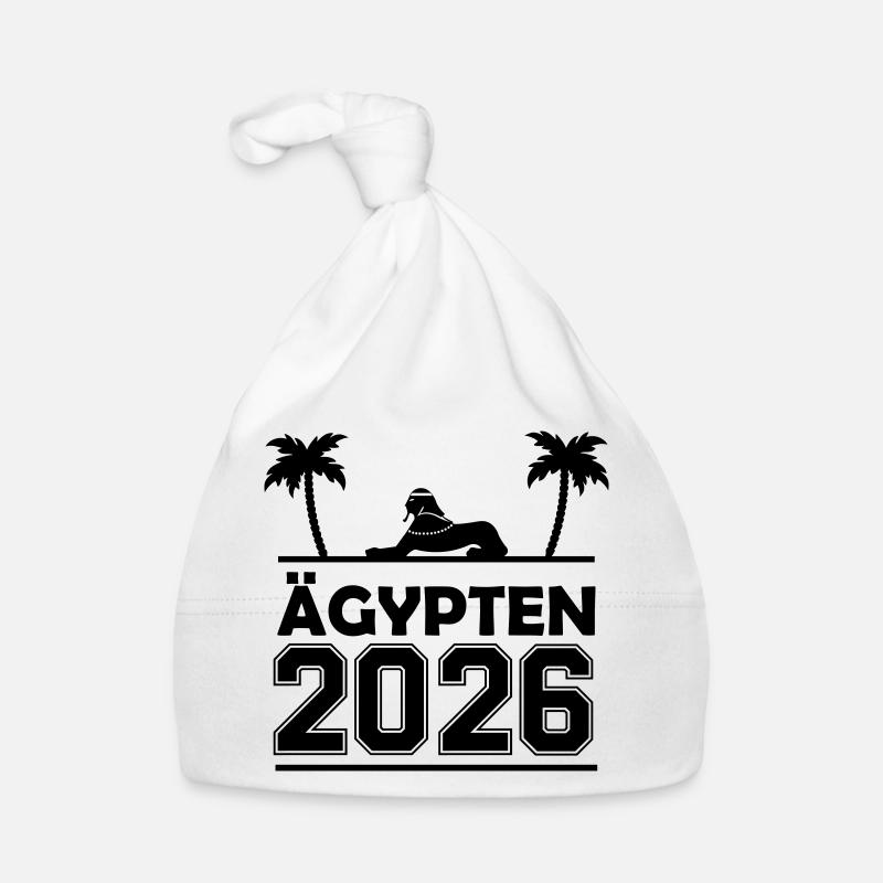 Égypte 2026 Bonnet bio Bébé