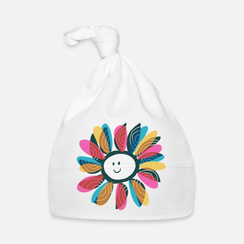 Fleur du moulin à vent Bonnet bio Bébé