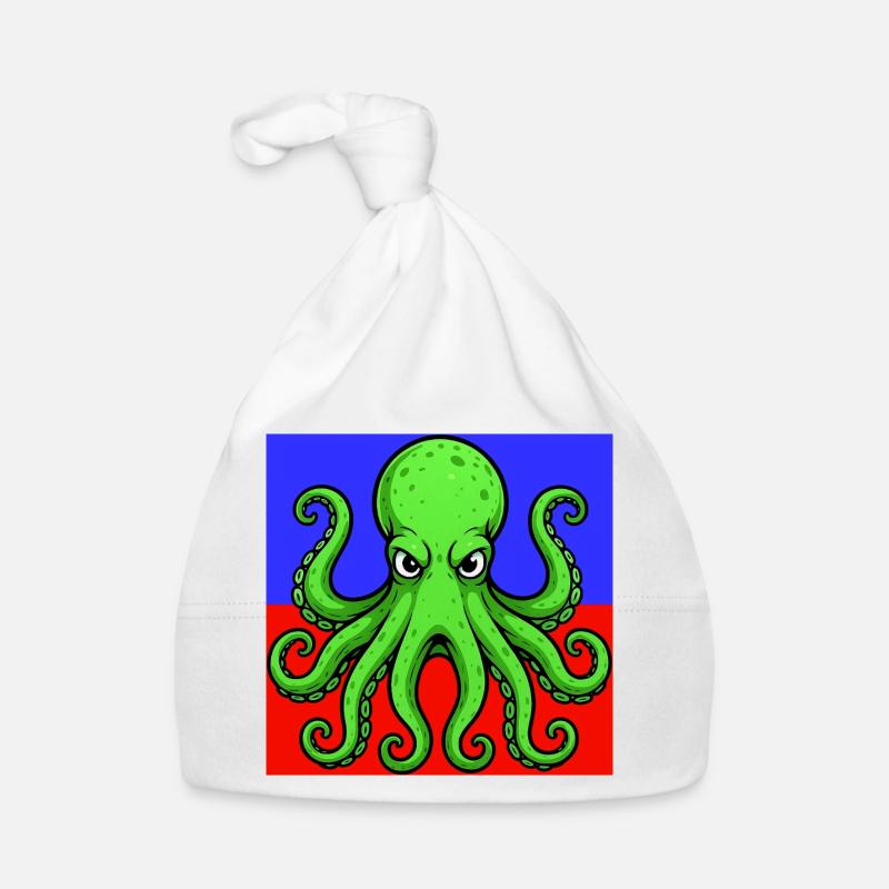 Krake Baby Bio-Mütze