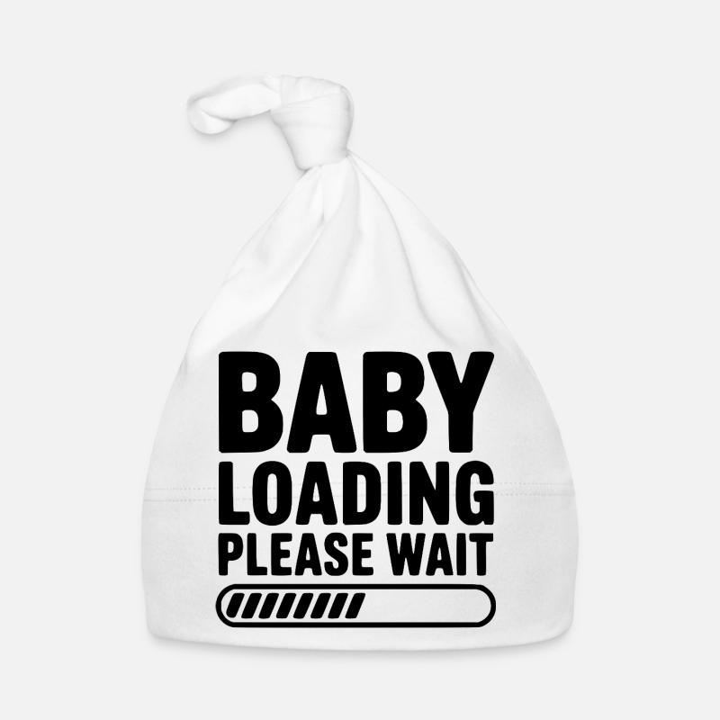 Baby Loading Please Wait Organic Baby Cap