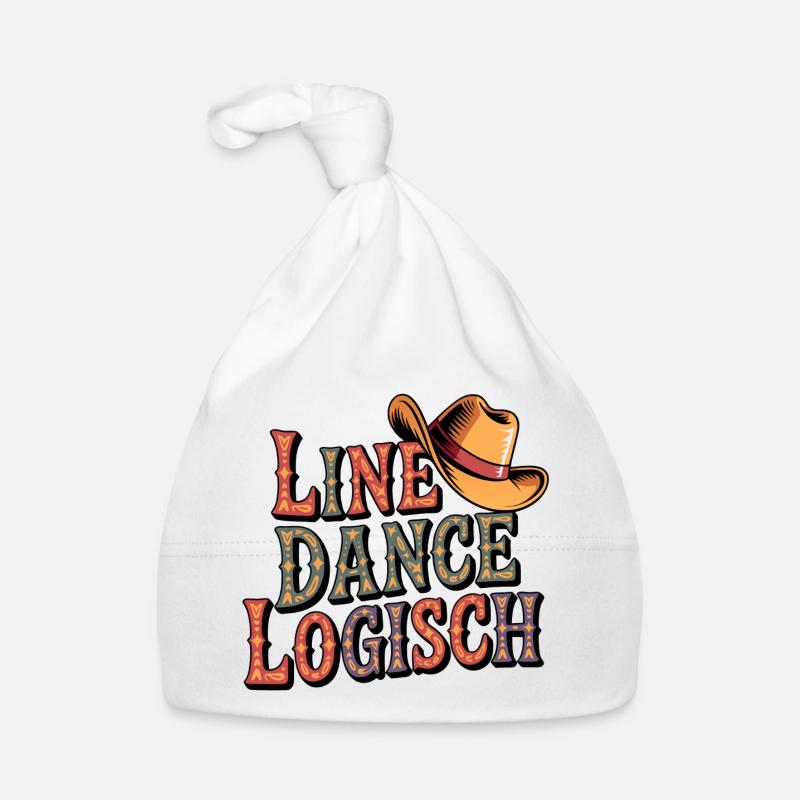 Line Dance Logisch Baby Bio-Mütze