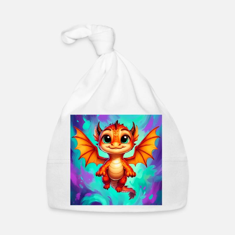 Drache Baby Bio-Mütze