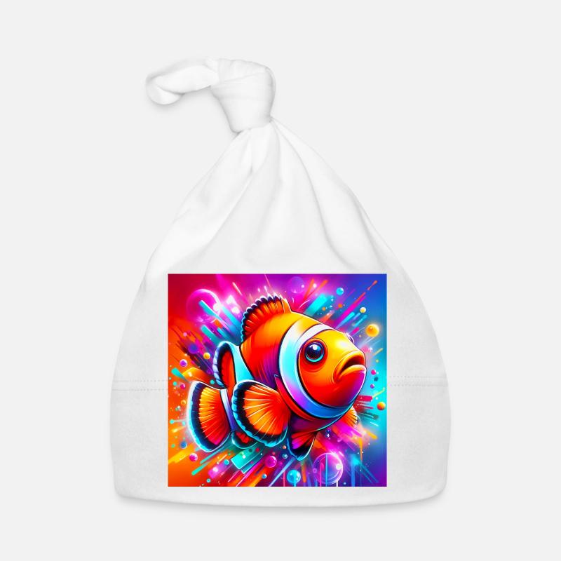 Clownfisch Baby Bio-Mütze