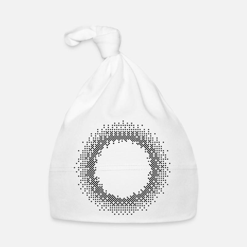 Conception des cercles géométriques Bonnet bio Bébé