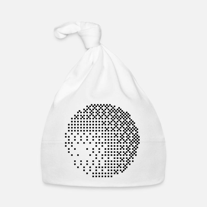 Conception en cercle à partir des points Bonnet bio Bébé