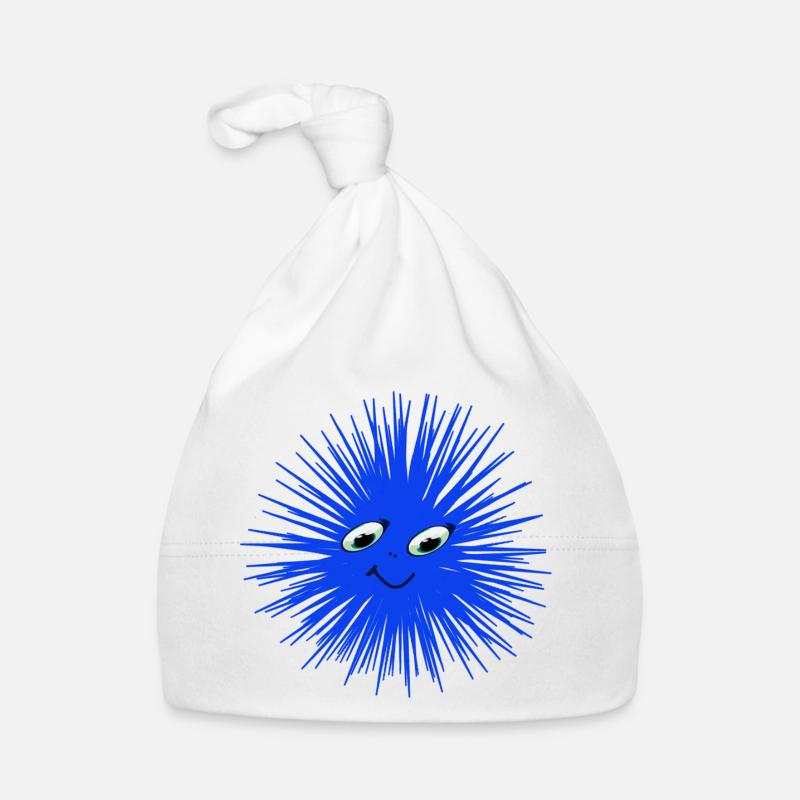 Seeigel  Baby Bio-Mütze