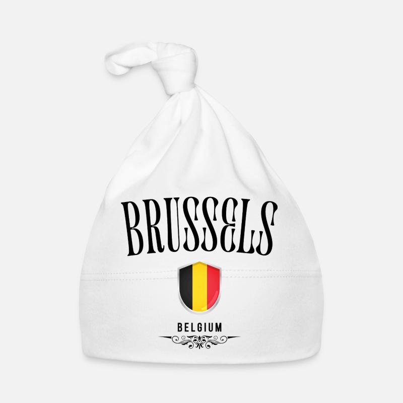 Souvenir Brüssel, elegantes Design Brüssel Baby Bio-Mütze