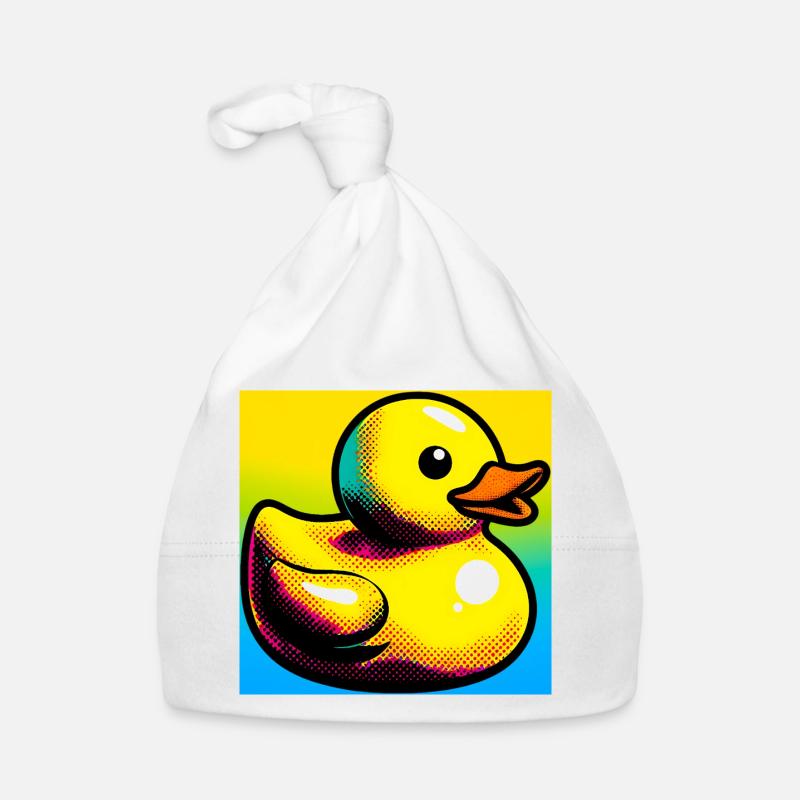 Duckling Duck Duck Duck Organic Baby Cap