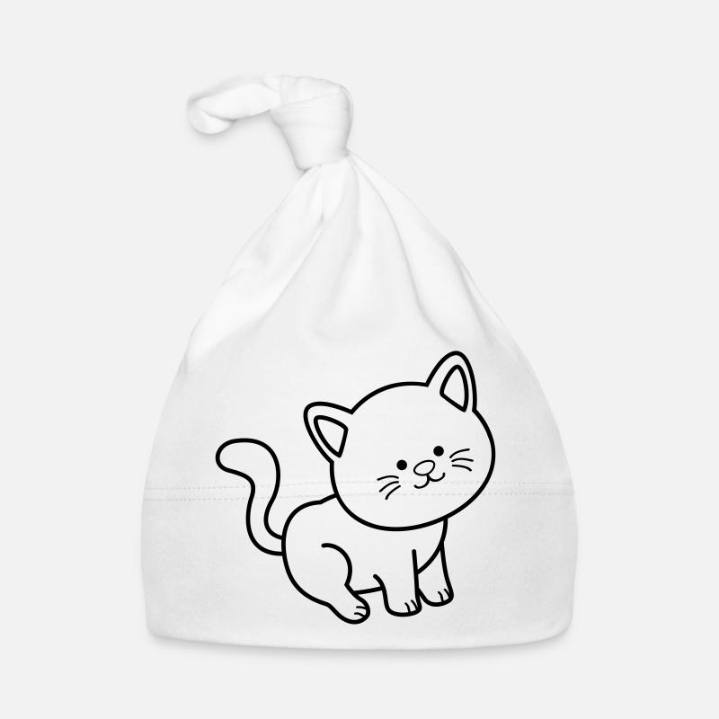 Chat Chat Bonnet bio Bébé