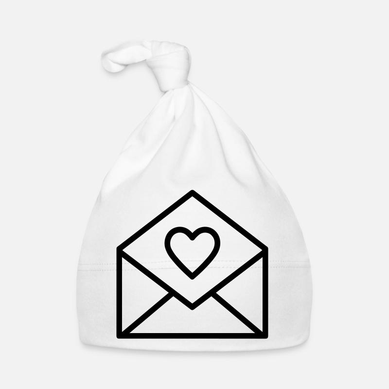 Liebesbrief Baby Bio-Mütze