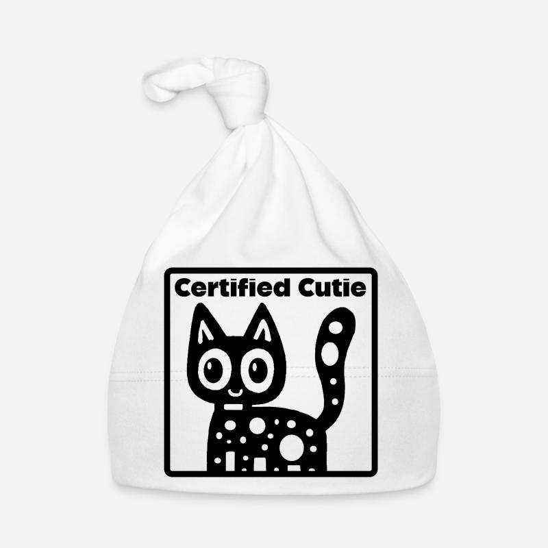 Chat Surcharge de Mignonnerie Bonnet bio Bébé