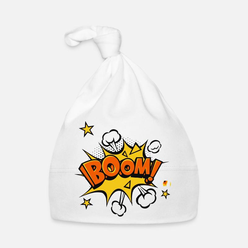 Boom Comic Explosion Bonnet bio Bébé