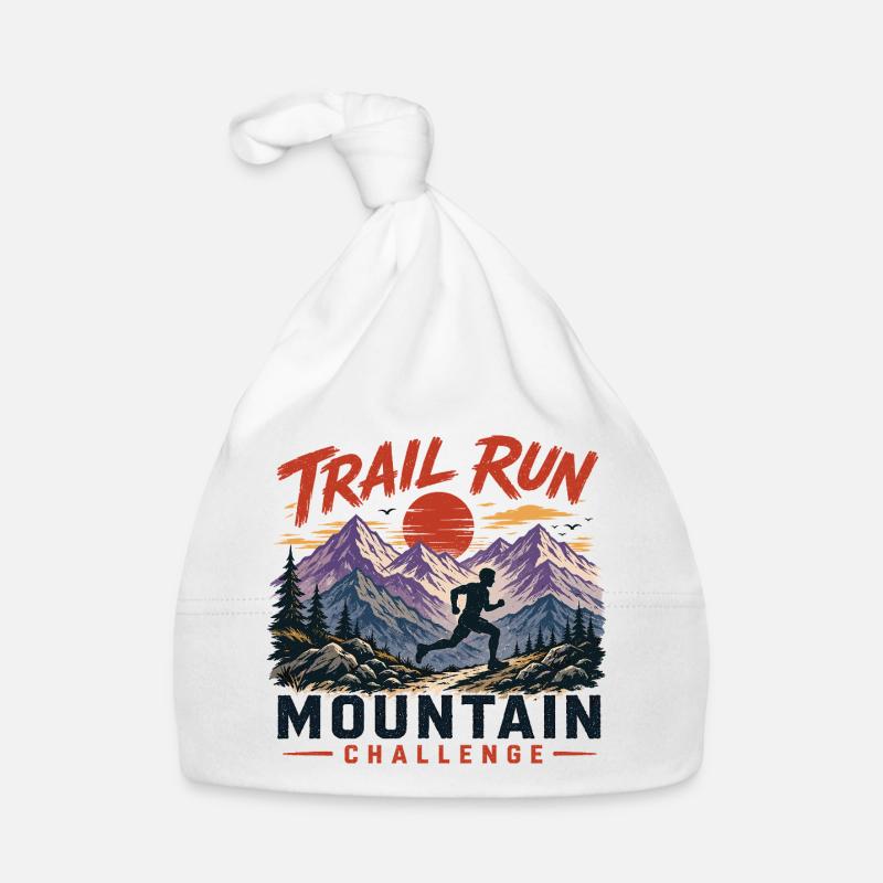 Trail Run - Mountain Challenge Organic Baby Cap
