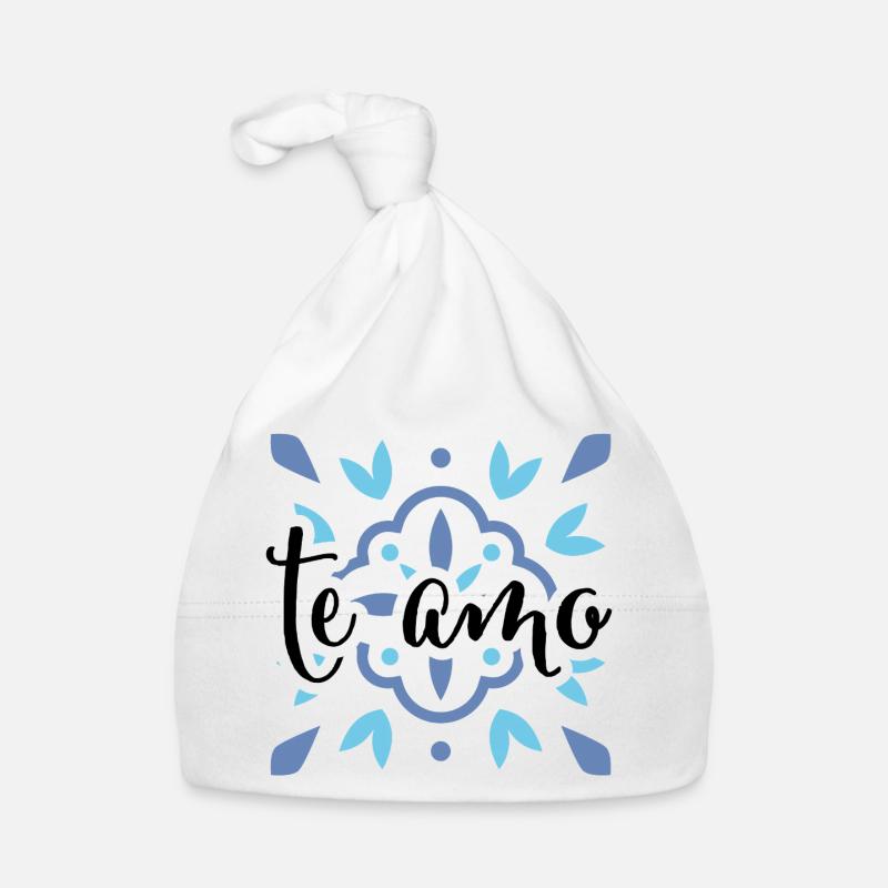 te amo Baby Bio-Mütze