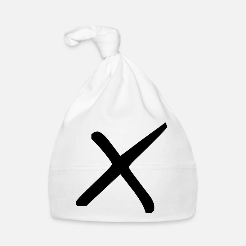 Croix élégante Bonnet bio Bébé