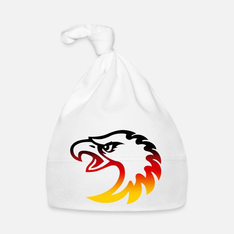 Germany eagle head Organic Baby Cap
