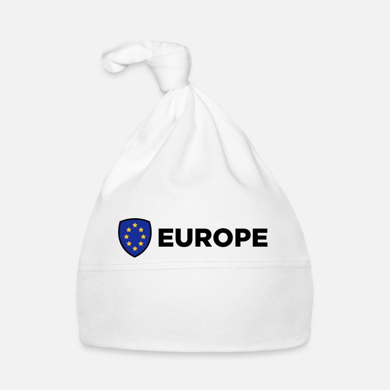 Le drapeau européen Union Bonnet bio Bébé