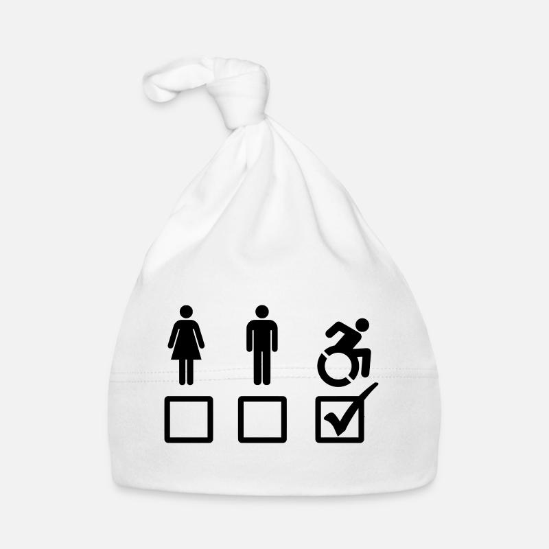 Rollstuhlfahrer ist geeignet # Baby Bio-Mütze