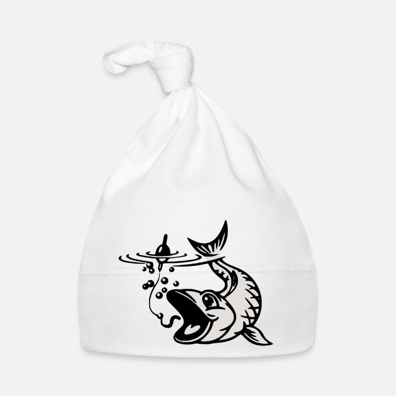 fisch Baby Bio-Mütze