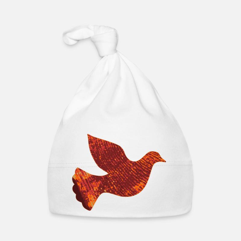 Rote Taube Baby Bio-Mütze