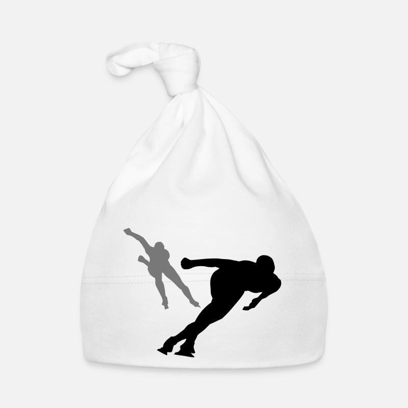 Ice Skater 2C - Bonnet bio Bébé - blanc
