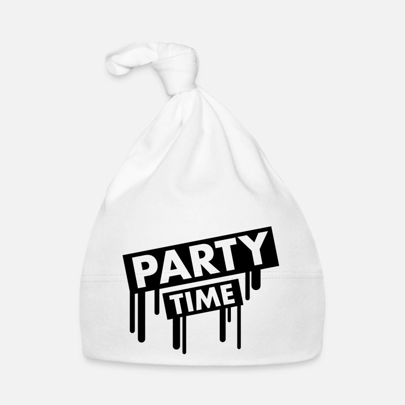 party_time_graffiti Organic Baby Cap