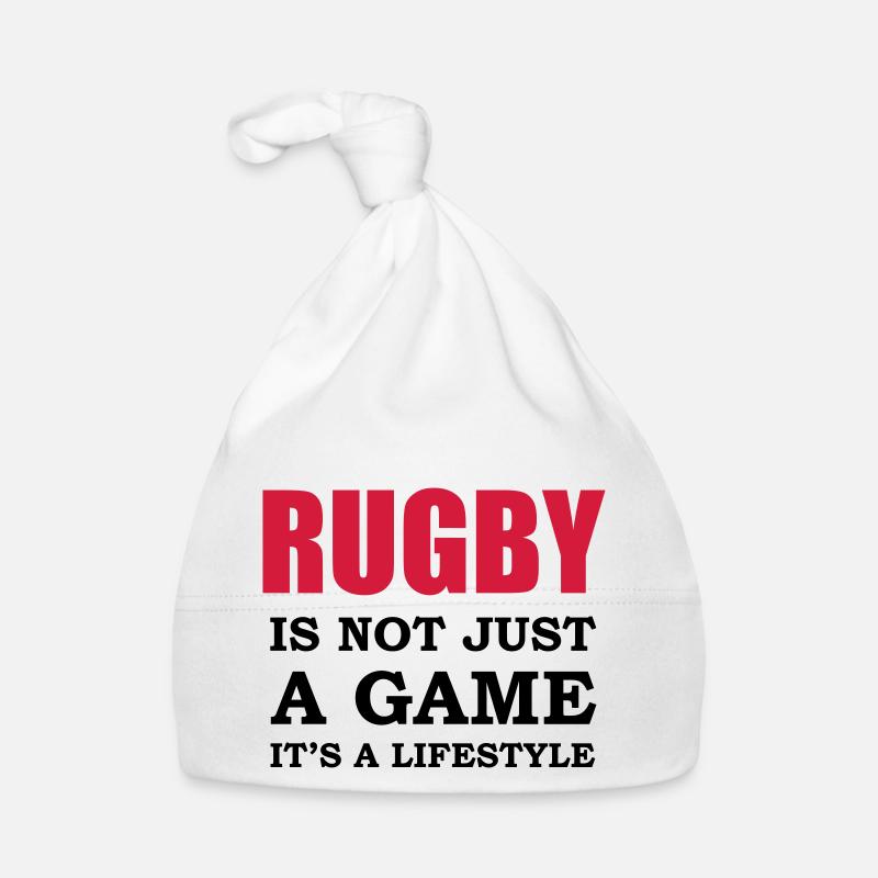 rugby style Organic Baby Cap