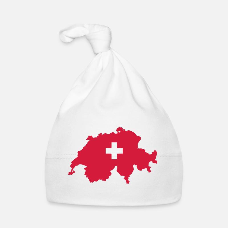 Schweiz Baby Bio-Mütze