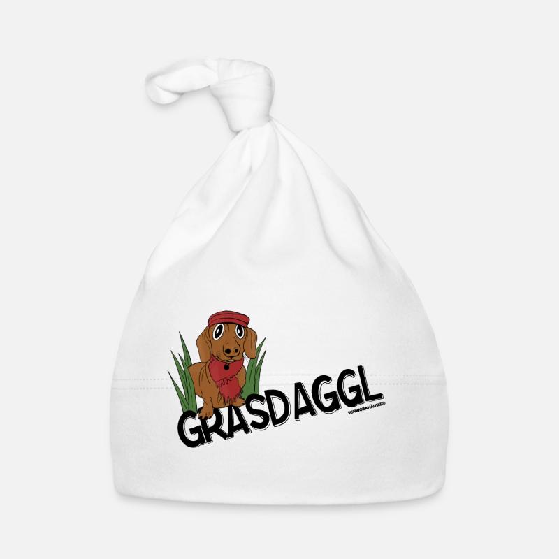 Der Grasdackel ein schwäbisches Haustier? Baby Bio-Mütze