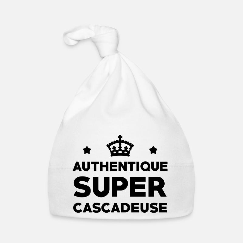 Cascadeur / Cascade / Voiture / Risque / Danger Bonnet bio Bébé