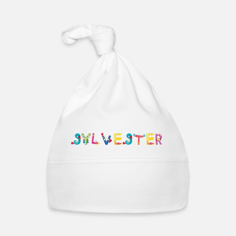 Sylvester Baby Bio-Mütze