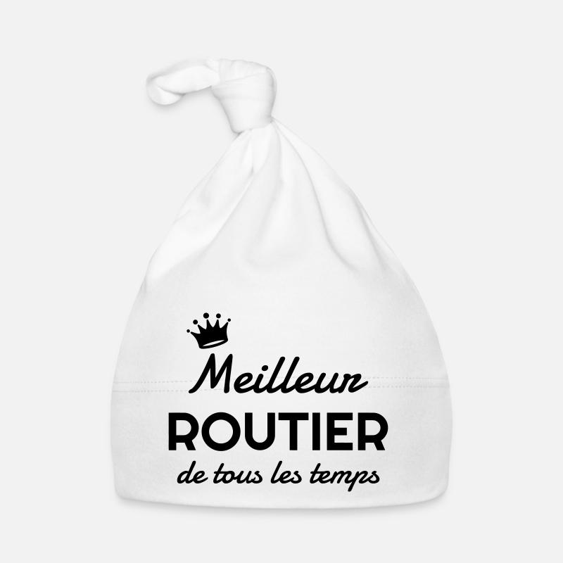Routier / Chauffeur Poids-lourd / Camion / Bonnet bio Bébé