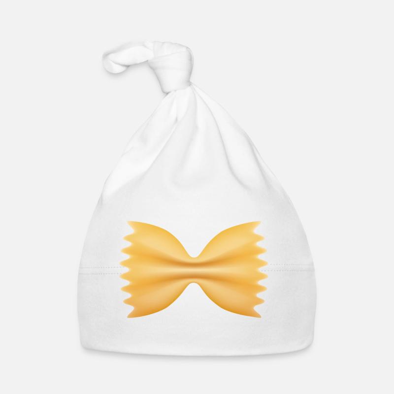 Pâtes - Bonnet bio Bébé - blanc