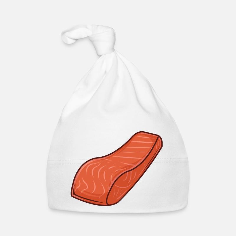 Salmon Organic Baby Cap