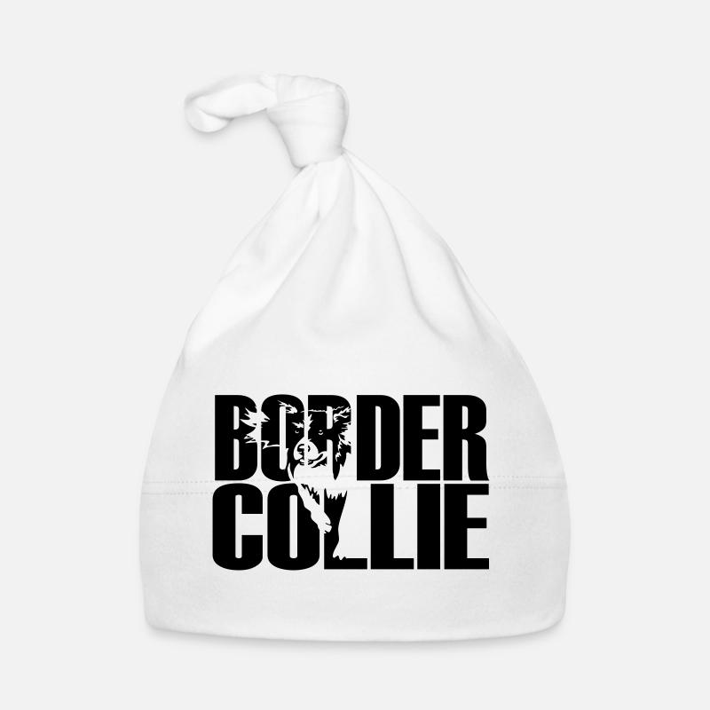 Border Collie Baby Bio-Mütze