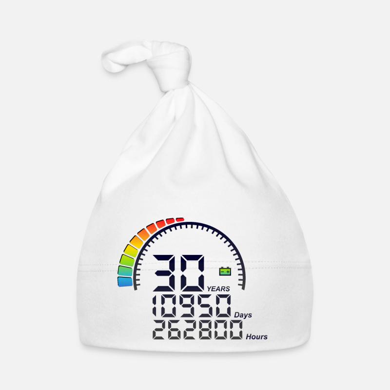 30 years anniversary meter speed days Organic Baby Cap