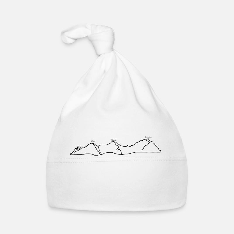 Eiger, Mönch and Jungfrau Organic Baby Cap