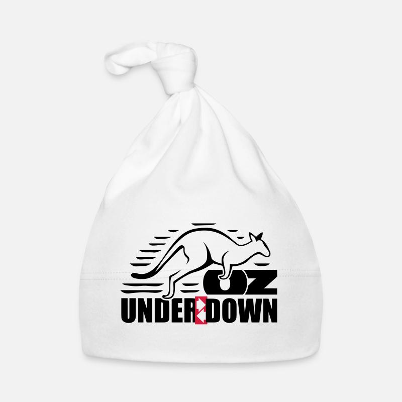 down under - Bonnet bio Bébé - blanc