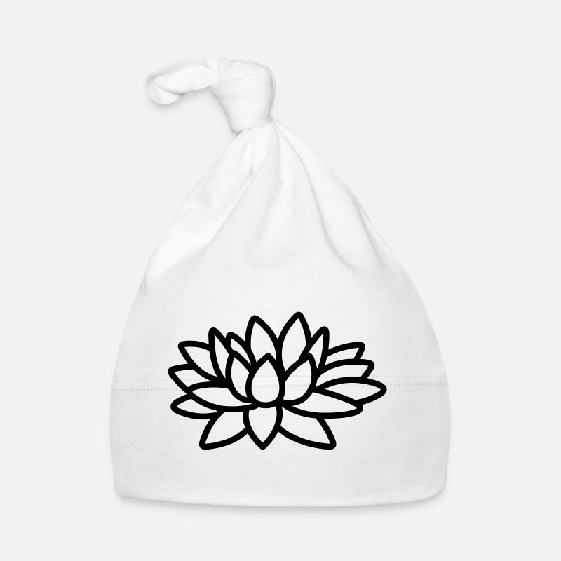 Fleur de lotus Bonnet bio Bébé