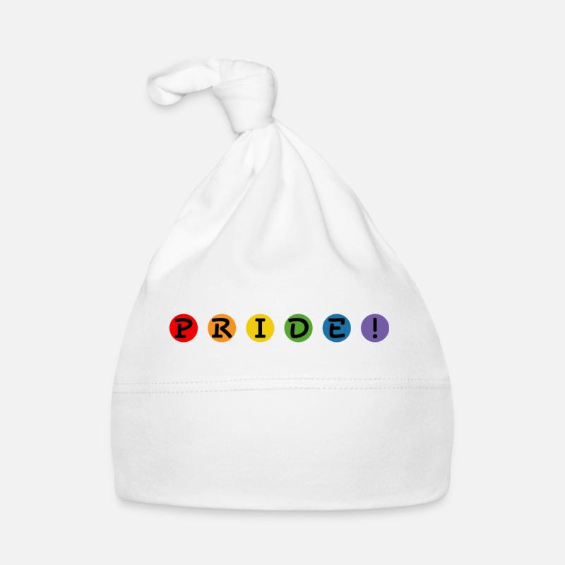 rainbow balls pride LGBT lgbtqi queer lgbt csd Baby Bio-Mütze