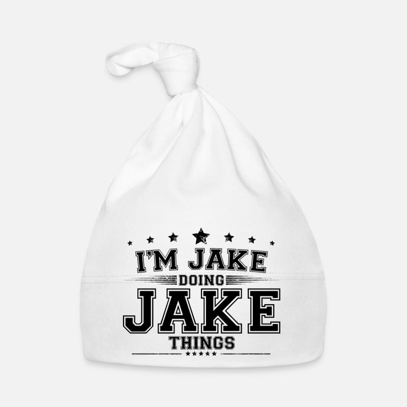 i’m Jake doing Jake things Organic Baby Cap