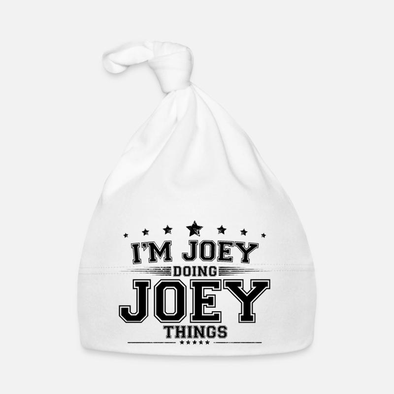 i’m Joey doing Joey things Organic Baby Cap