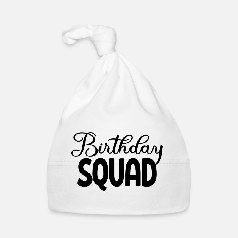 Birthday Squad Matching Gruppe Geburtstagsfeier Geschenk Baby Bio-Mütze
