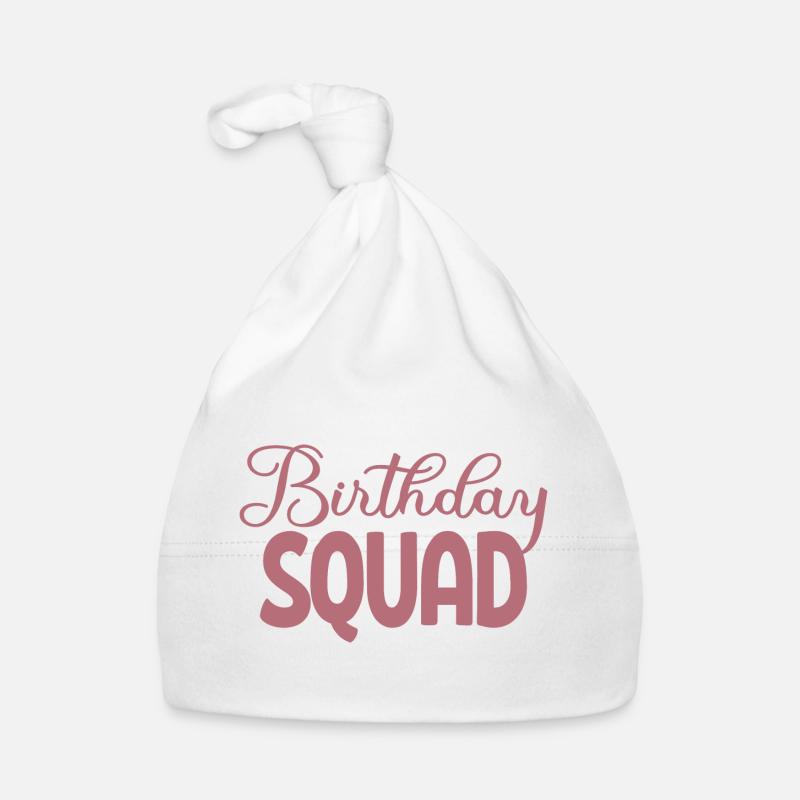 Birthday Squad Matching Gruppe Geburtstagsfeier Geschenk Baby Bio-Mütze