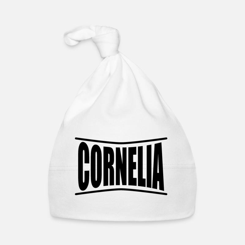 Cornelia T-Shirt Geschenkidee Baby Bio-Mütze